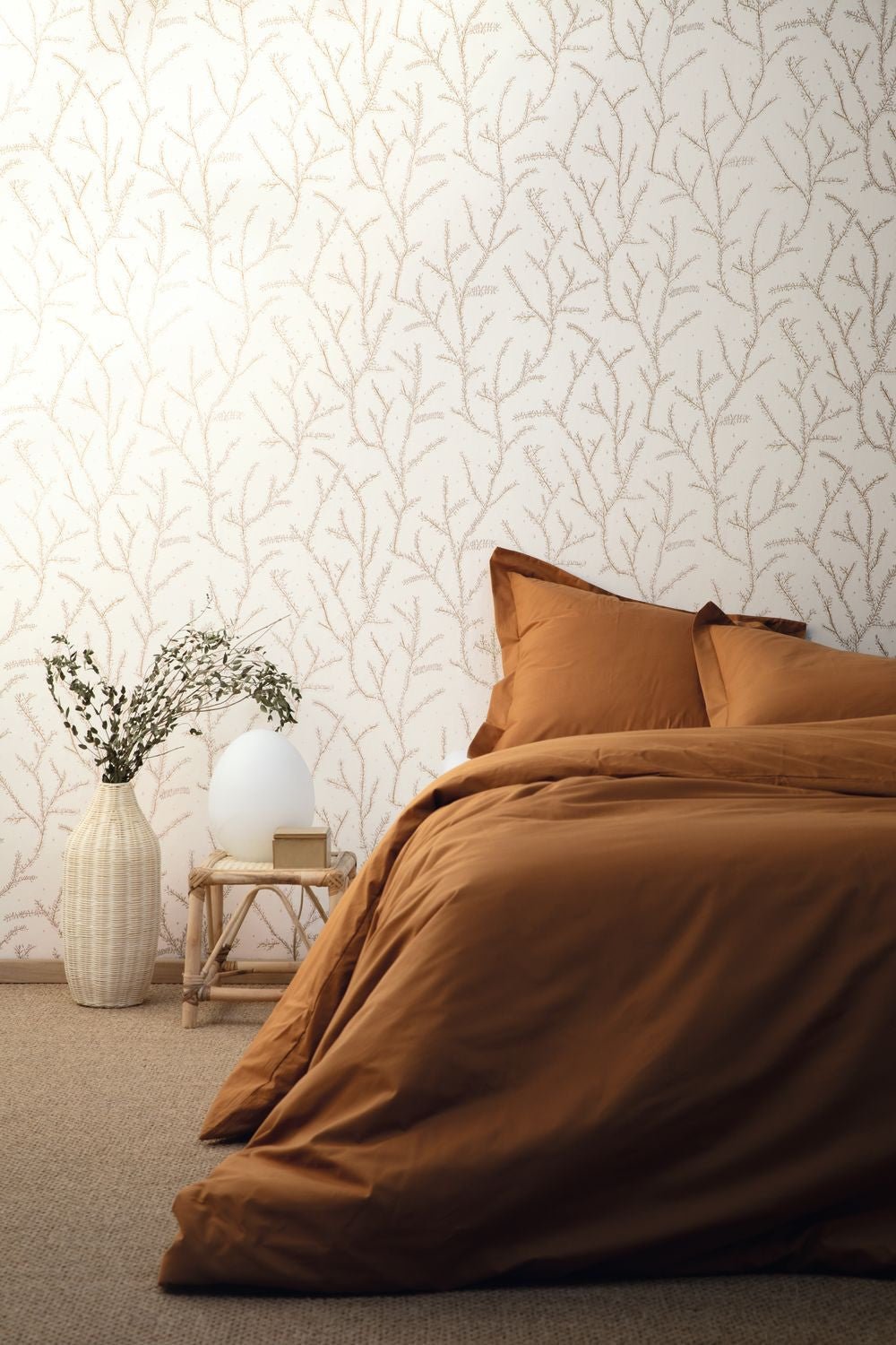 Little Woods Wallpaper - Beige - Caselio - 102941010 - Premier Wallcovering