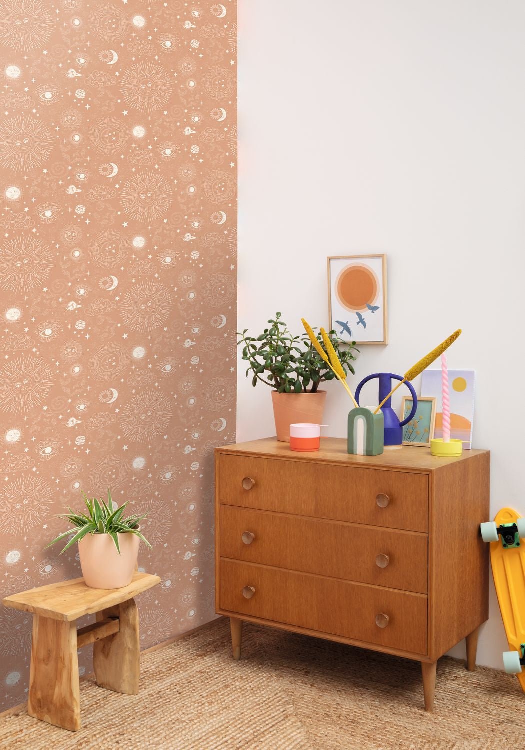 Live Your Dreams Wallpaper - Nude - Caselio - 103244040 - Premier Wallcovering