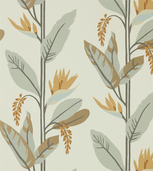 Llenya Wallpaper - Honey/Jet/Jute - HMIW112237 - Harlequin - Premier Wallcovering