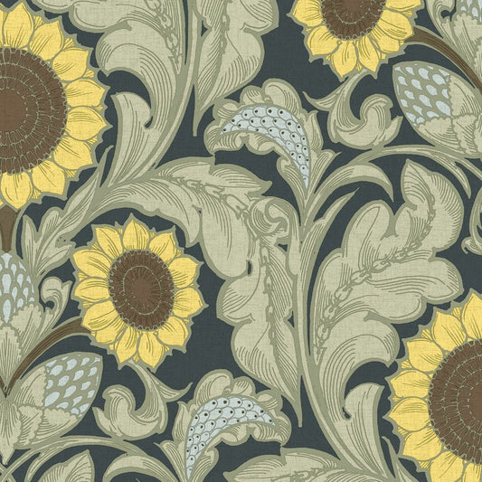 Llewelyn Bowen Sunnyside Up Wallpaper - Yellow/Green/Blue - Galerie - LB25152 - Premier Wallcovering