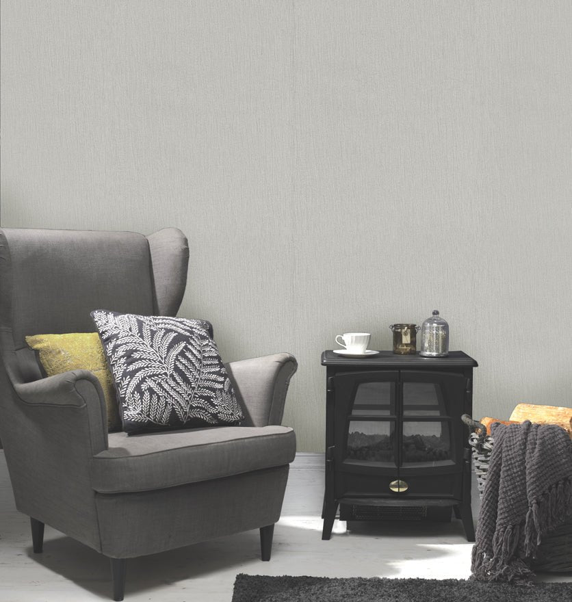 Loft Texture Wallpaper - Grey - Holden Décor - 35599 - Premier Wallcovering