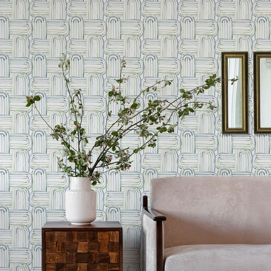 Lolly Wallpaper - Green Blue - A Street Prints - FD27270 - Premier Wallcovering