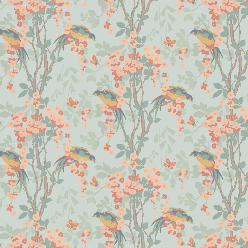 Loriini Wallpaper - Jolie - Little Greene - 0291LOJOLIE - Premier Wallcovering
