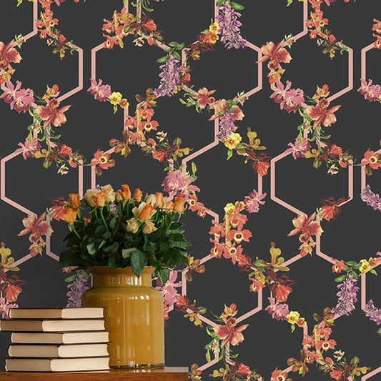 Lost Garden Trelise Fantasia Wallpaper - White - Ted Baker - 12645 - Premier Wallcovering