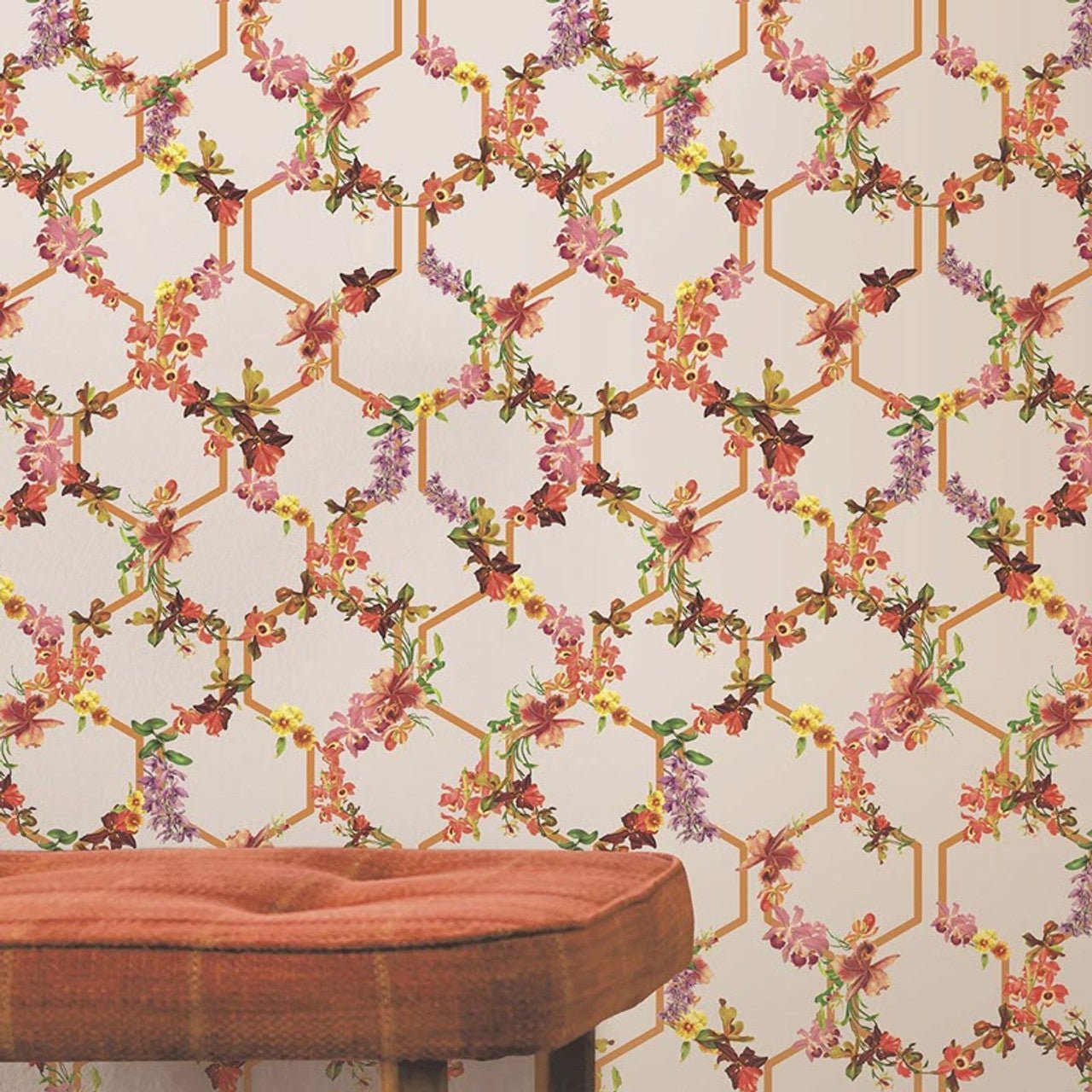 Lost Garden Trelise Fantasia Wallpaper - Pink - Ted Baker - 12646 - Premier Wallcovering