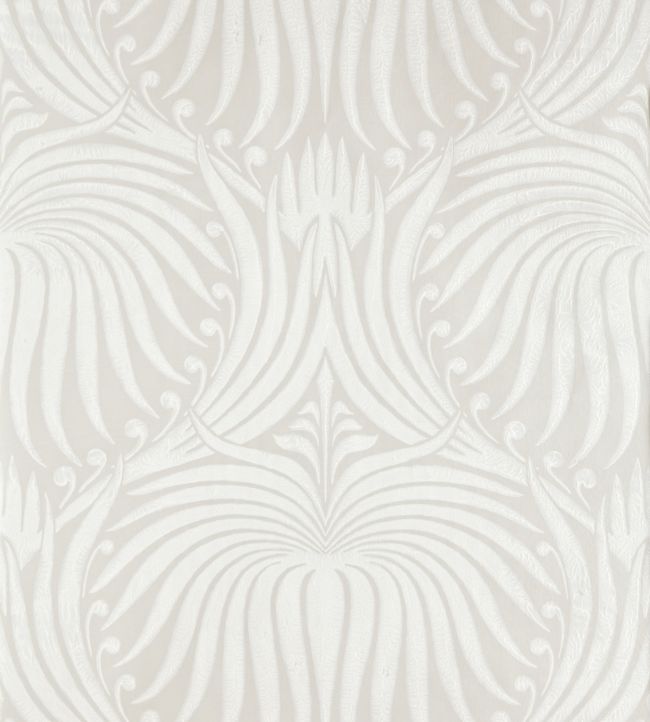Lotus Wallpaper - Skimming Stone - 2007 - Farrow & Ball - Premier Wallcovering
