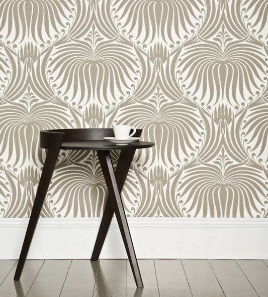 Lotus Wallpaper - Clunch - 2009 - Farrow & Ball - Premier Wallcovering