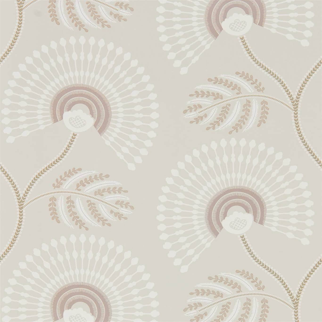 Louella Wallpaper - Rose Quartz/Pearl - Harlequin - HPUT111911 - Premier Wallcovering