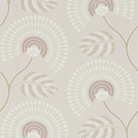 Louella Wallpaper - Rose Quartz/Pearl - Harlequin - HPUT111911 - Premier Wallcovering