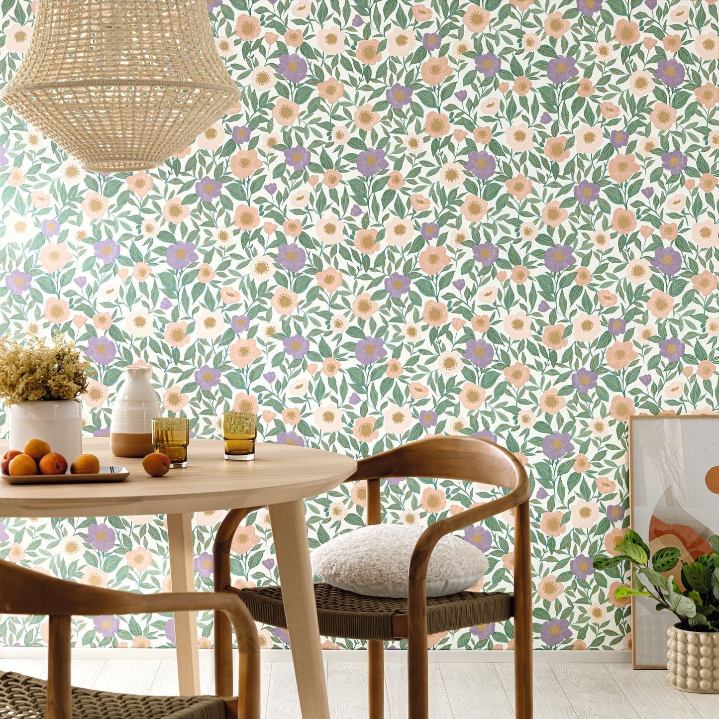 Lucky Wallpaper - Rose Violet - Caselio - 104070721 - Premier Wallcovering