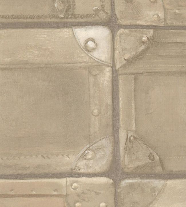Luggage Wallpaper - Vellum - Andrew Martin - ENGLUVE - Premier Wallcovering