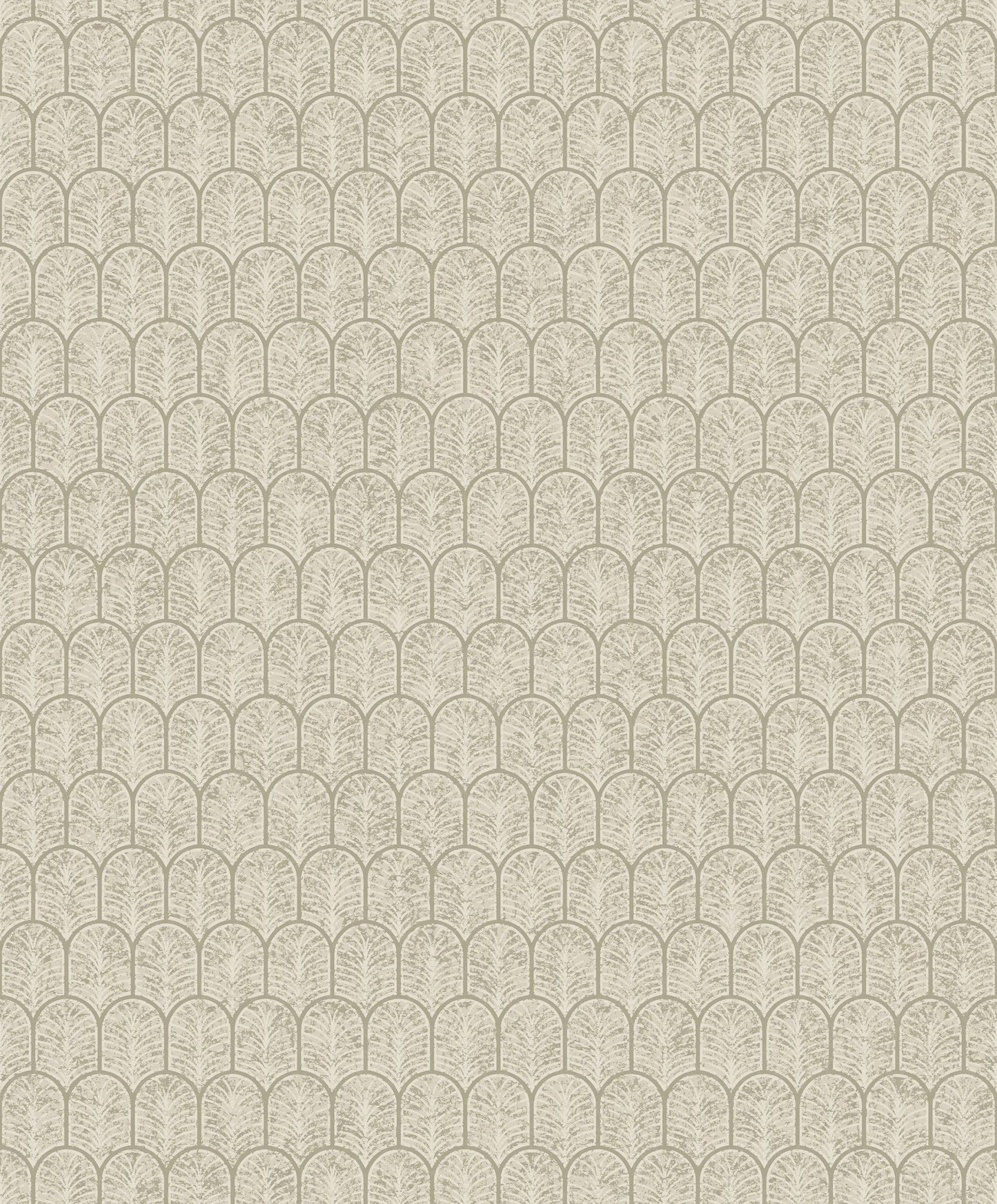 Lustre Geo Arch Wallpaper - Dark Cream - Galerie - F - VL6003 - Premier Wallcovering