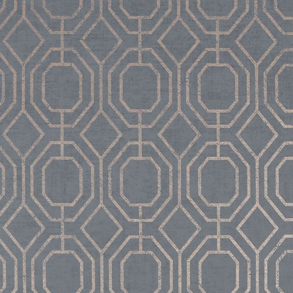 Luxe Geo Wallpaper - Charcoal - Superfresco Easy - 115932 - Premier Wallcovering