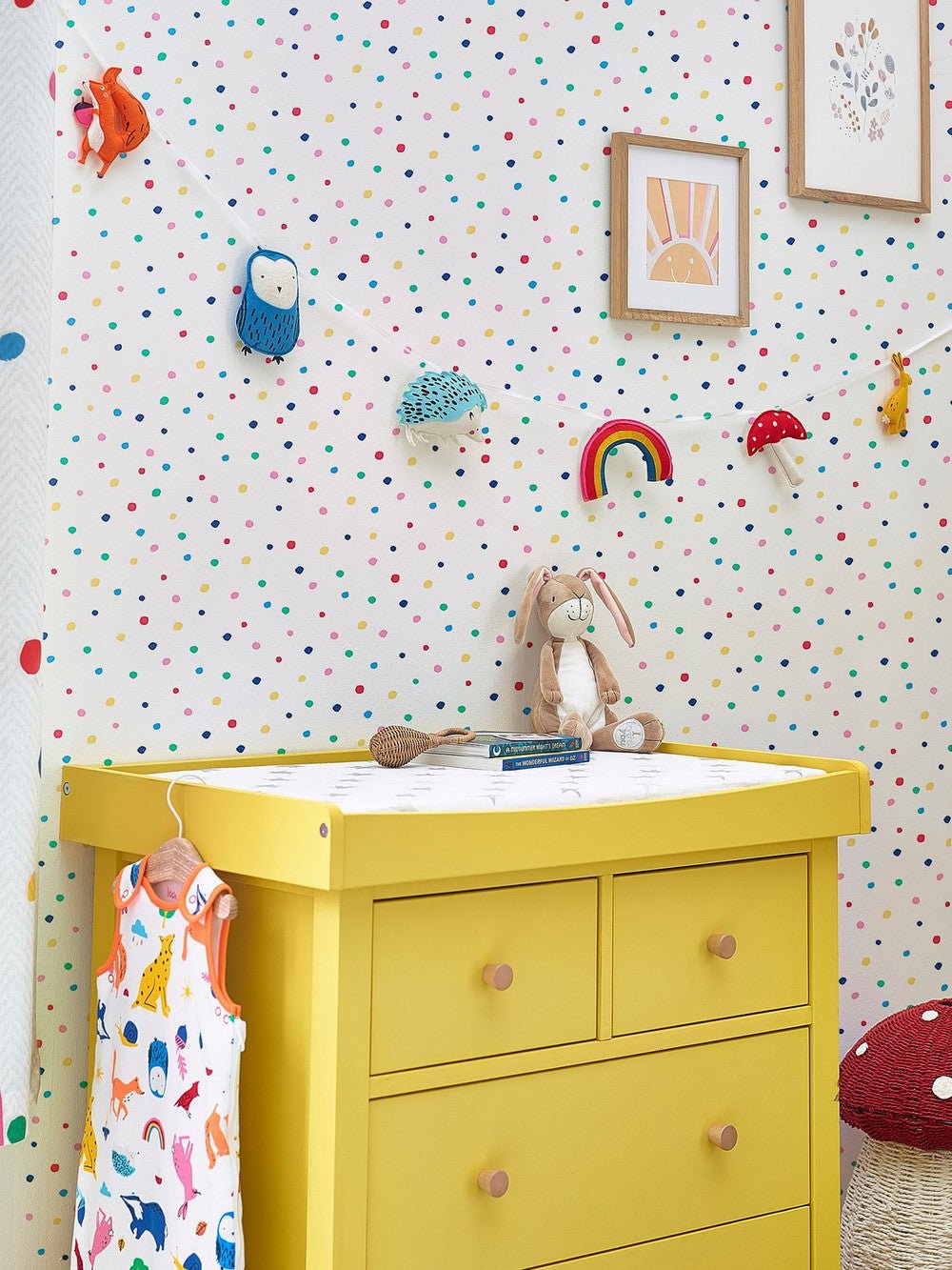 Lynx Spot Wallpaper - Multi - Joules - 118586 - Premier Wallcovering