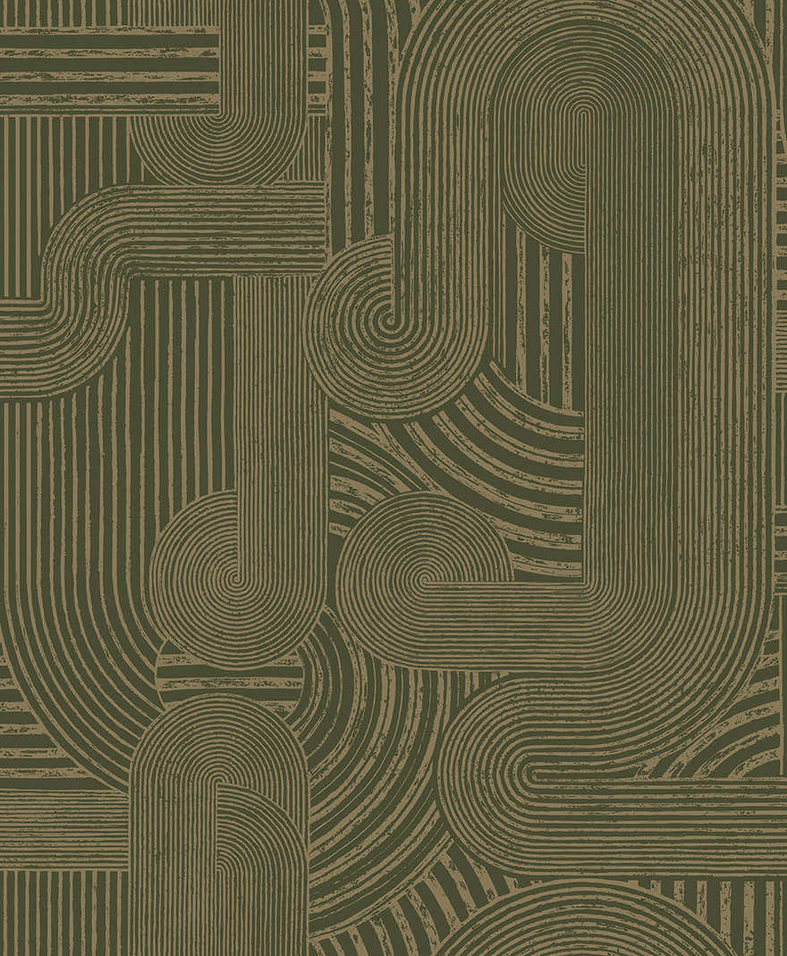 Macrame Wallpaper - Khaki - Holden Décor - 65953 - Premier Wallcovering