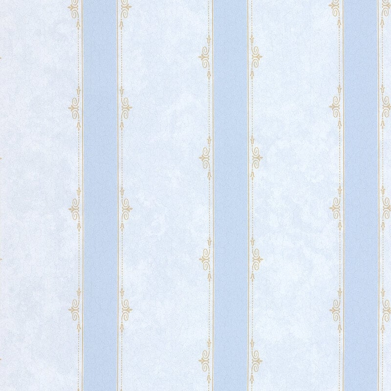 Madelyn Striped Wallpaper - Light Blue - SK Filson - DE41451 - Premier Wallcovering