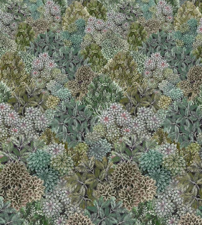 Madhya Wallpaper - Moss - PDG1135/01 - Designers Guild - Premier Wallcovering