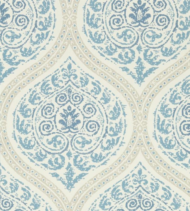Madurai Wallpaper - Indigo - DCPW216754 - Sanderson - Premier Wallcovering