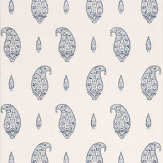 Maduri Wallpaper - Blue & White - Thibaut - T1051 - Premier Wallcovering
