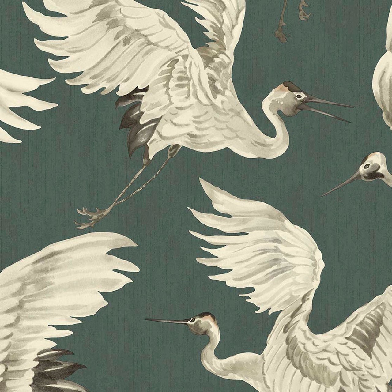 Magestic Flight Oasis Wallpaper - Teal - Eijffinger - 317355 - Premier Wallcovering
