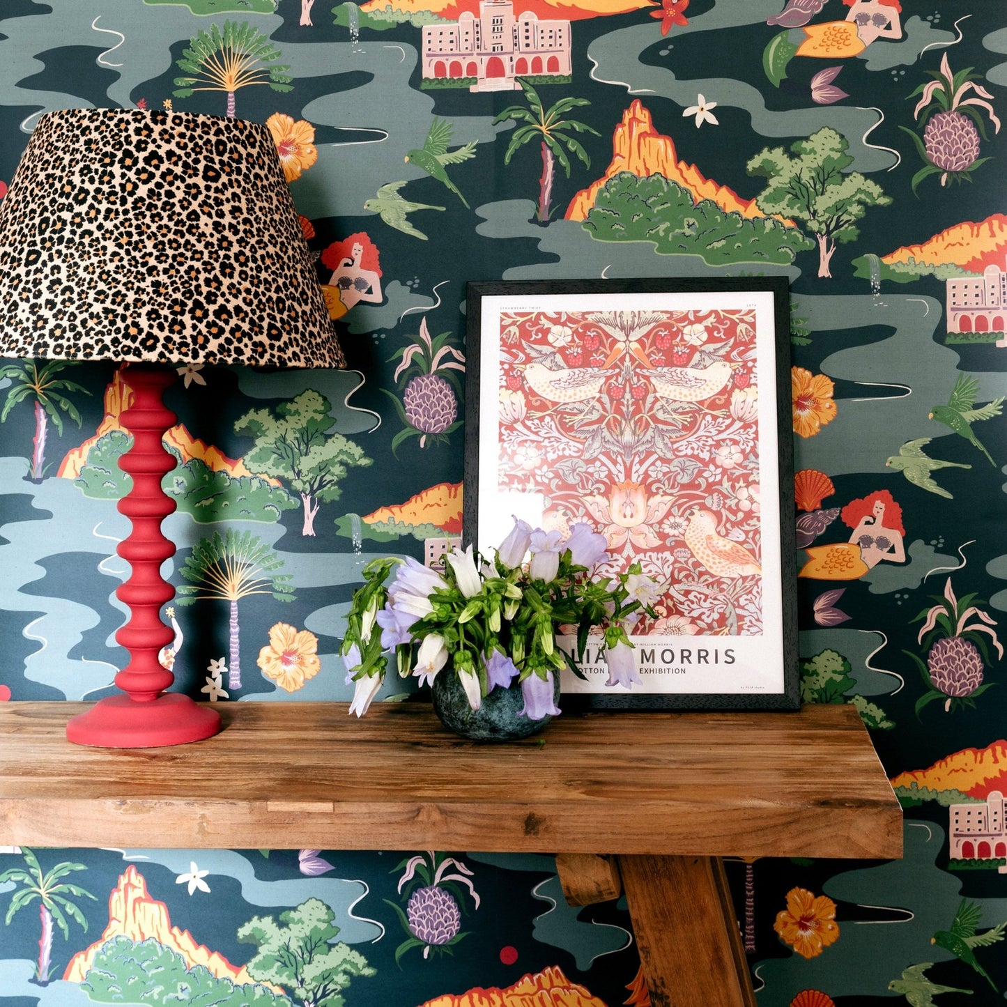 Mahalo Wallpaper - Twilight - Wear The Walls - MATB807652 - Premier Wallcovering