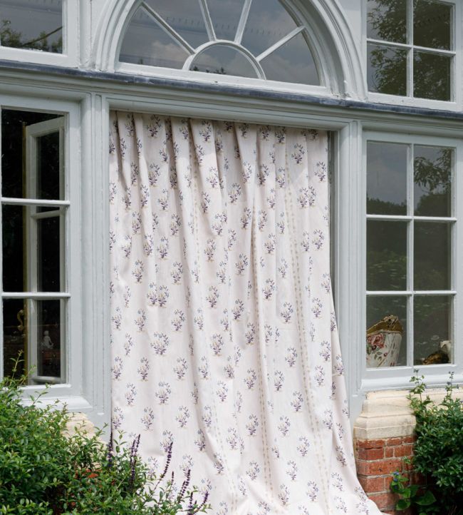 Maharani Block Print Fabric - Rajasthani Plaster - Barneby Gates - BGF050401 - Premier Wallcovering