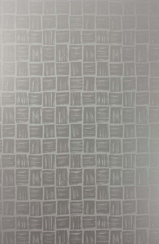 Mahayana Wallpaper - Silver - Nina Campbell - NCW4185 - 03 - Premier Wallcovering