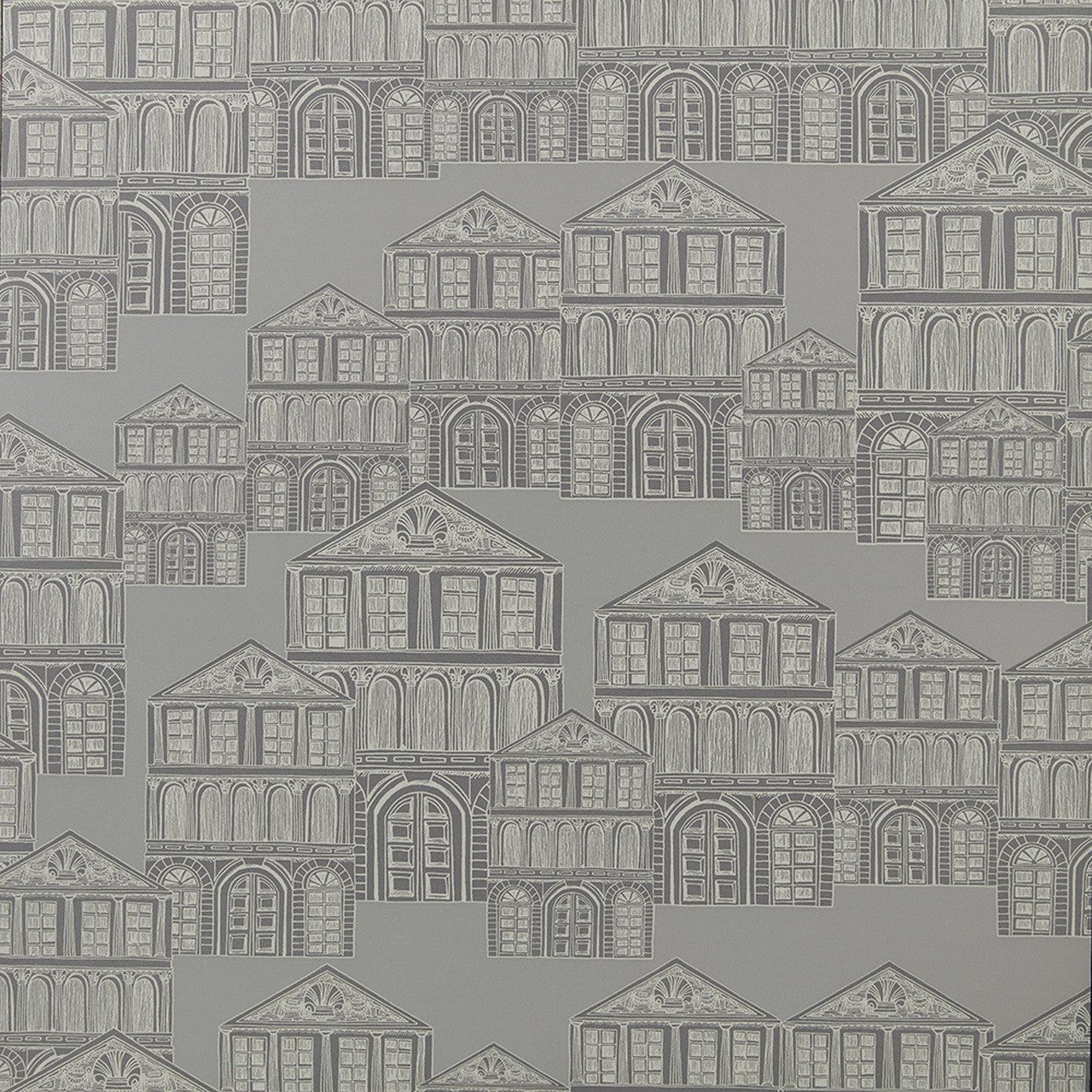 Maison Wallpaper - Soft Grey - 1838 wallcoverings - 1907 - 137 - 04 - Premier Wallcovering