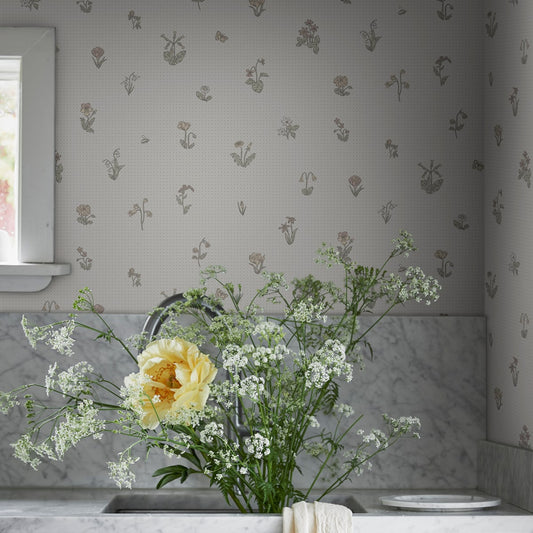 Maja Wallpaper - Pastel - Sandberg - 841-11 - Premier Wallcovering