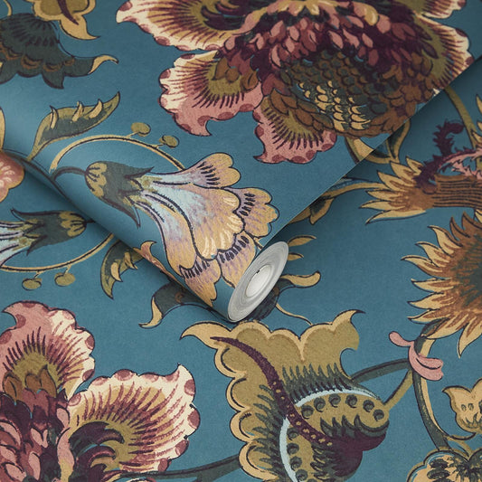 Majorelle Wallpaper - Azure - House of Hackney - 1 - WA - MAJ - DI - AZU - XXX - Premier Wallcovering