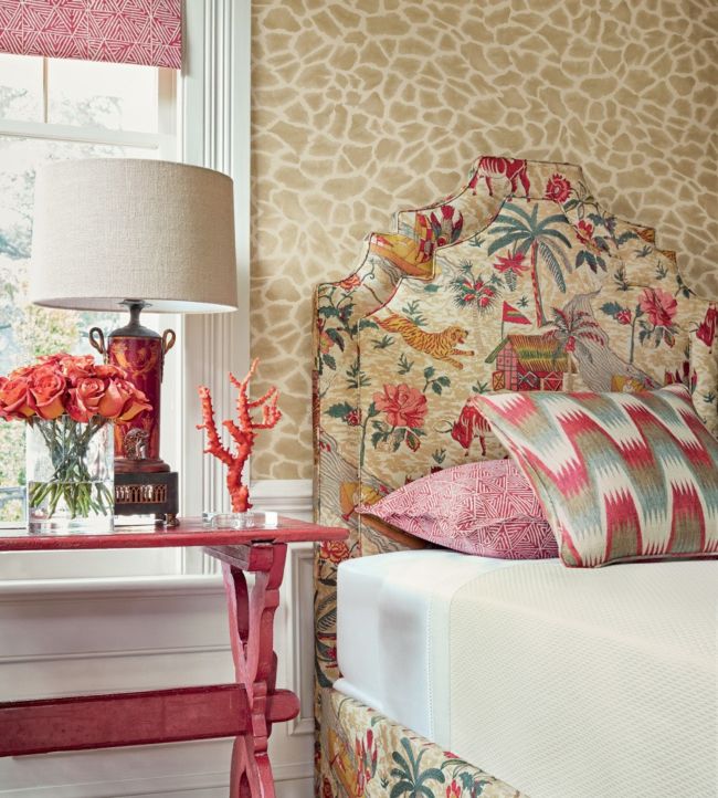 Makena Wallpaper - Tobacco - Thibaut - T10219 - Premier Wallcovering