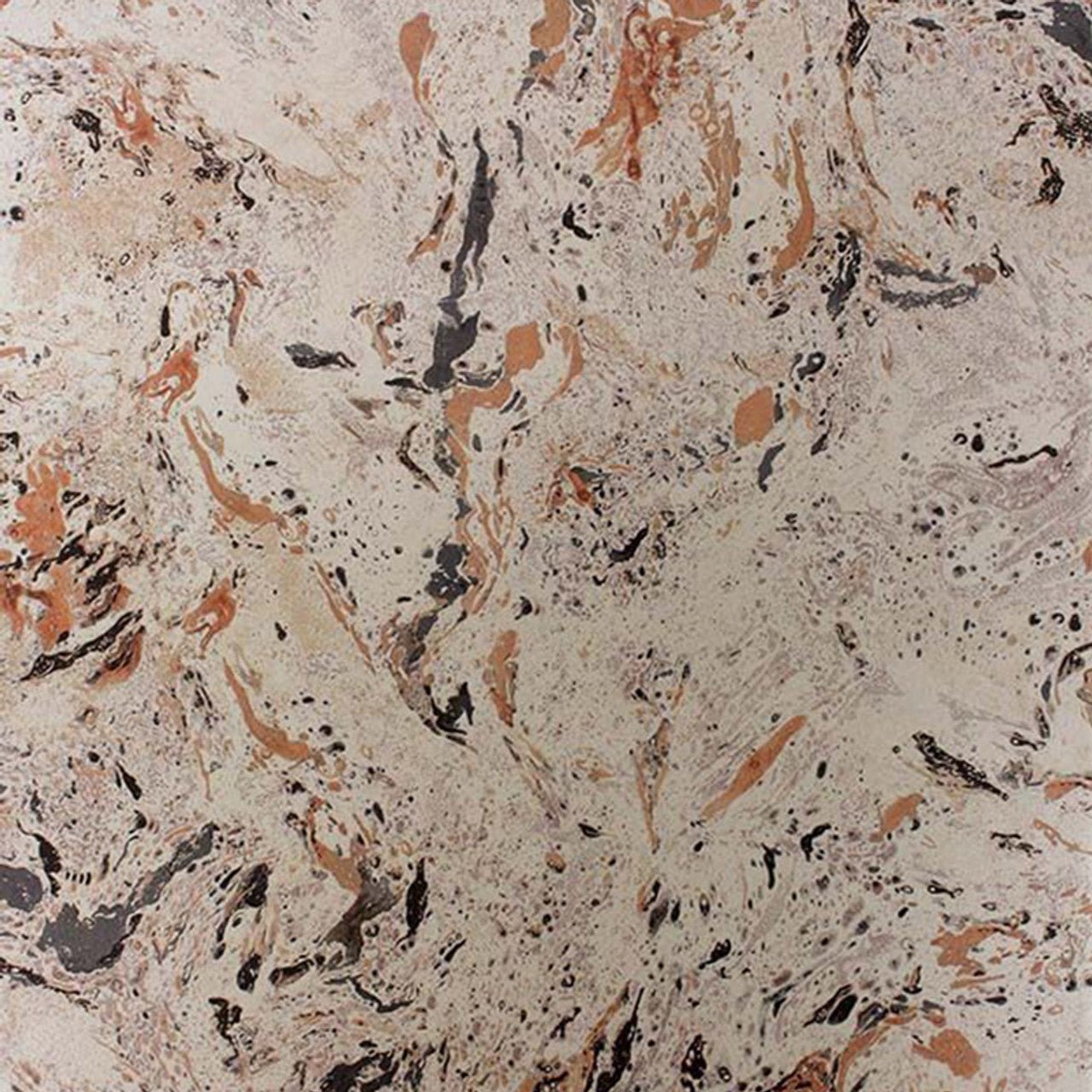 Makrana Wallpaper - Black/Copper - Matthew Williamson - W6956-04 - Premier Wallcovering