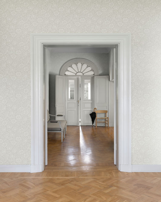 Mallow Wallpaper - White - Midbec - 82037 - Premier Wallcovering