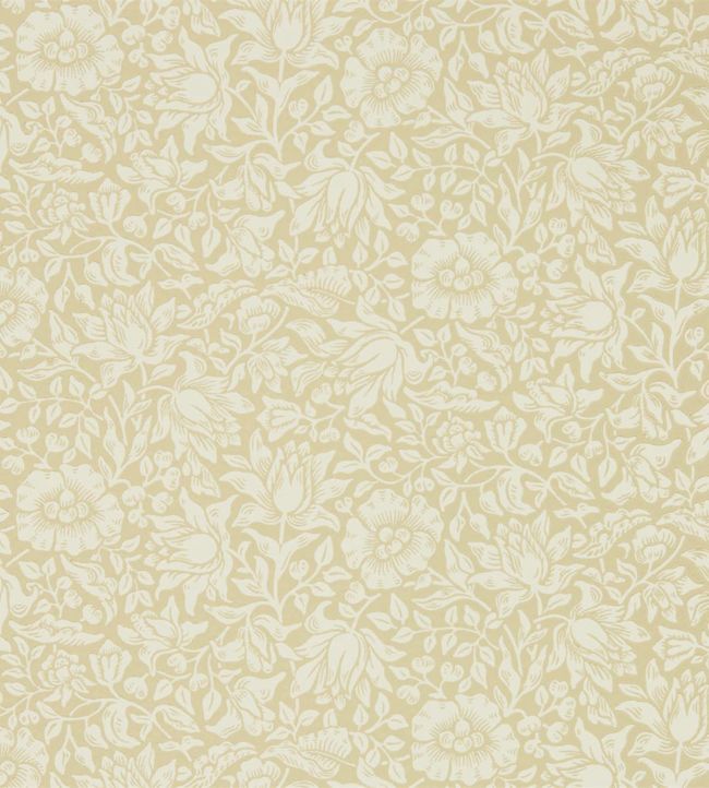 Mallow Wallpaper - Soft Gold - 216677 - Morris & Co - Premier Wallcovering