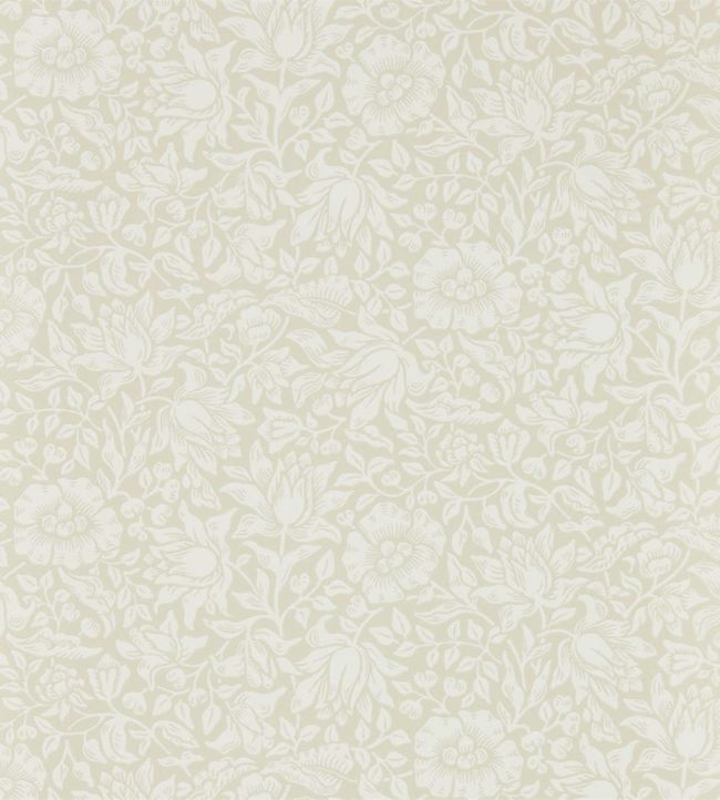 Mallow Wallpaper - Cream Ivory - 216676 - Morris & Co - Premier Wallcovering