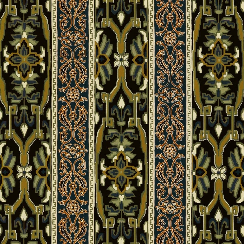 Mamounia Wallpaper - House of Hackney - 1 - WA - MAM - DI - MOS - XXX - Premier Wallcovering