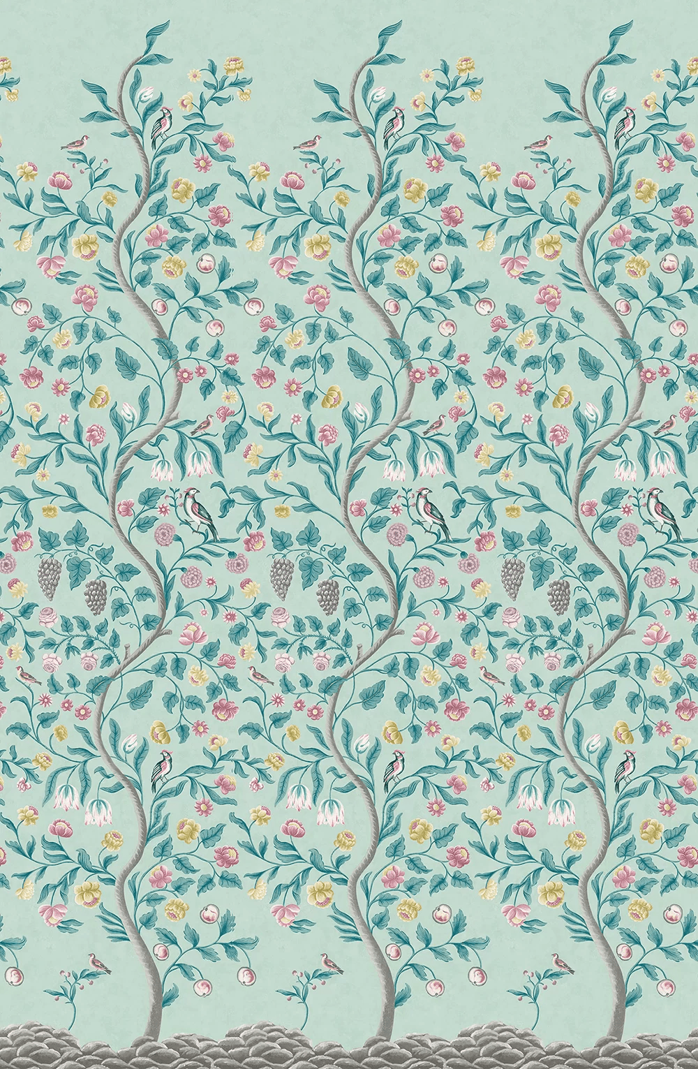 Mandalay Wallpaper Mural - Archipelago - Little Greene - 0260MDARCHI - Premier Wallcovering
