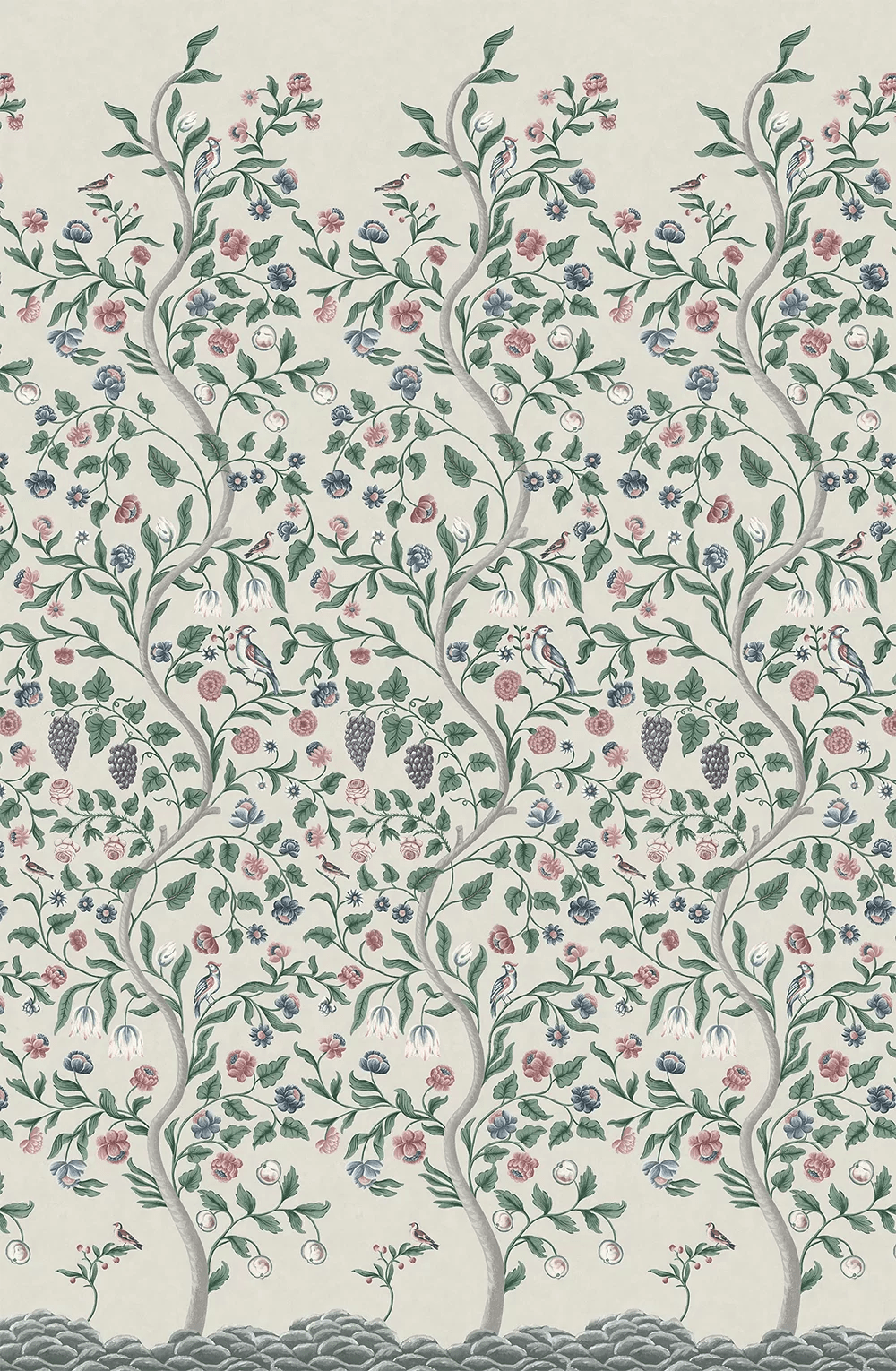Mandalay Wallpaper Mural - Arbour - Little Greene - 0260MDARBOU - Premier Wallcovering