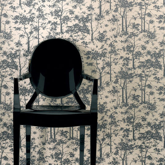 Mandara Wallpaper - Silver - Osborne & Little - W5511-03 - Premier Wallcovering