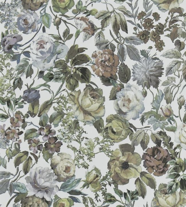 Mansur Wallpaper - Zinc - PDG1125/03 - Designers Guild - Premier Wallcovering