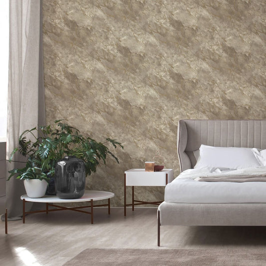 Marble Wallpaper - Natural - Belgravia - 6161 - Premier Wallcovering