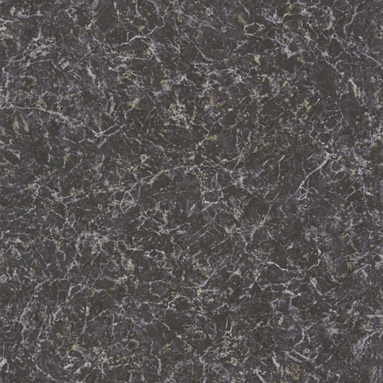 Marbre Minerals Wallpaper - Noir Obsidienne - Casadeco - 88089519 - Premier Wallcovering