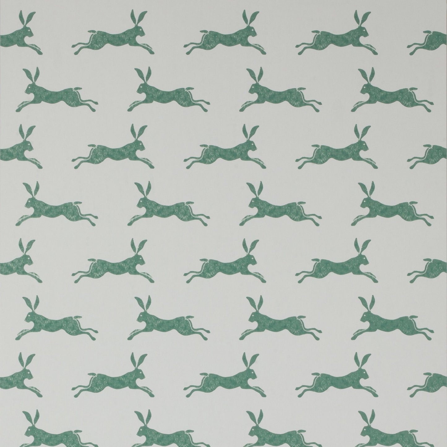 March Hare Wallpaper - Green - J135W - 11 - Jane Churchill - Premier Wallcovering
