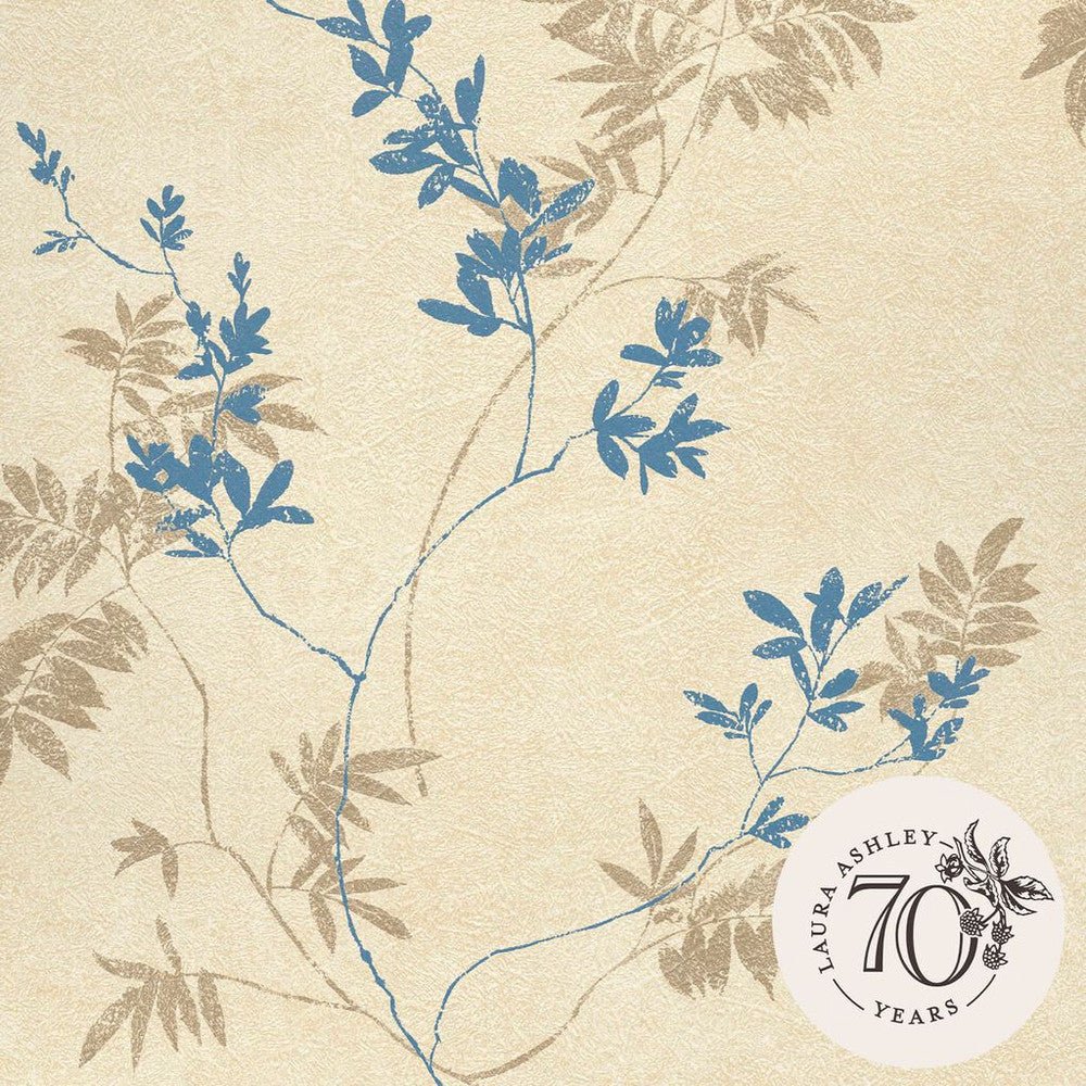 Mari Wallpaper - Gold - Laura Ashley - 119841 - Premier Wallcovering