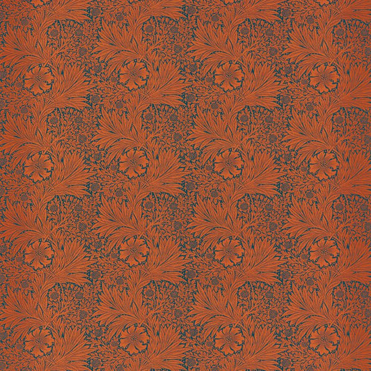 Marigold Fabric - Orange/Pink - Morris & Co - 226844 - Premier Wallcovering