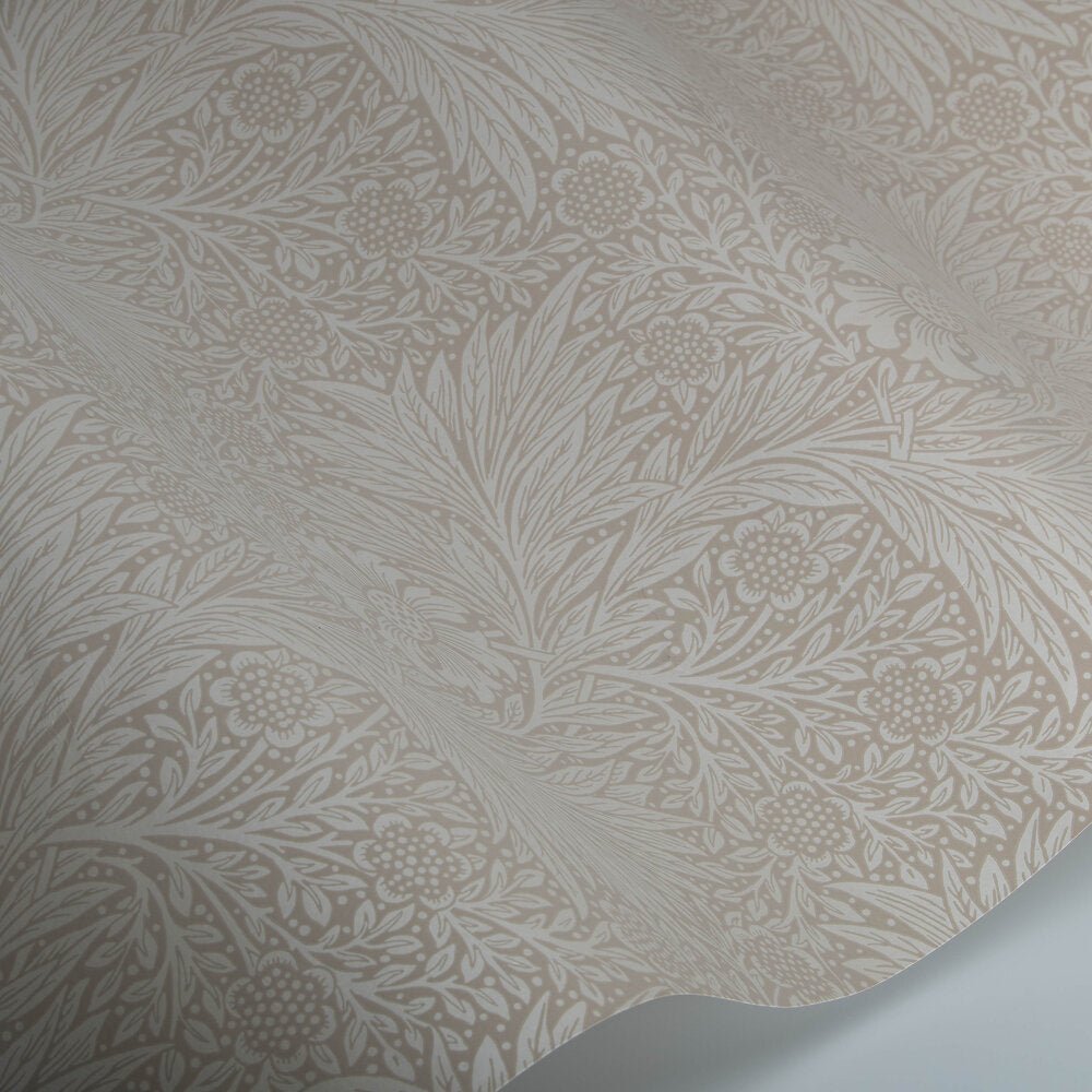 Marigold Wallpaper - Pewter - 217394 - Morris Wallpaper WD - Premier Wallcovering