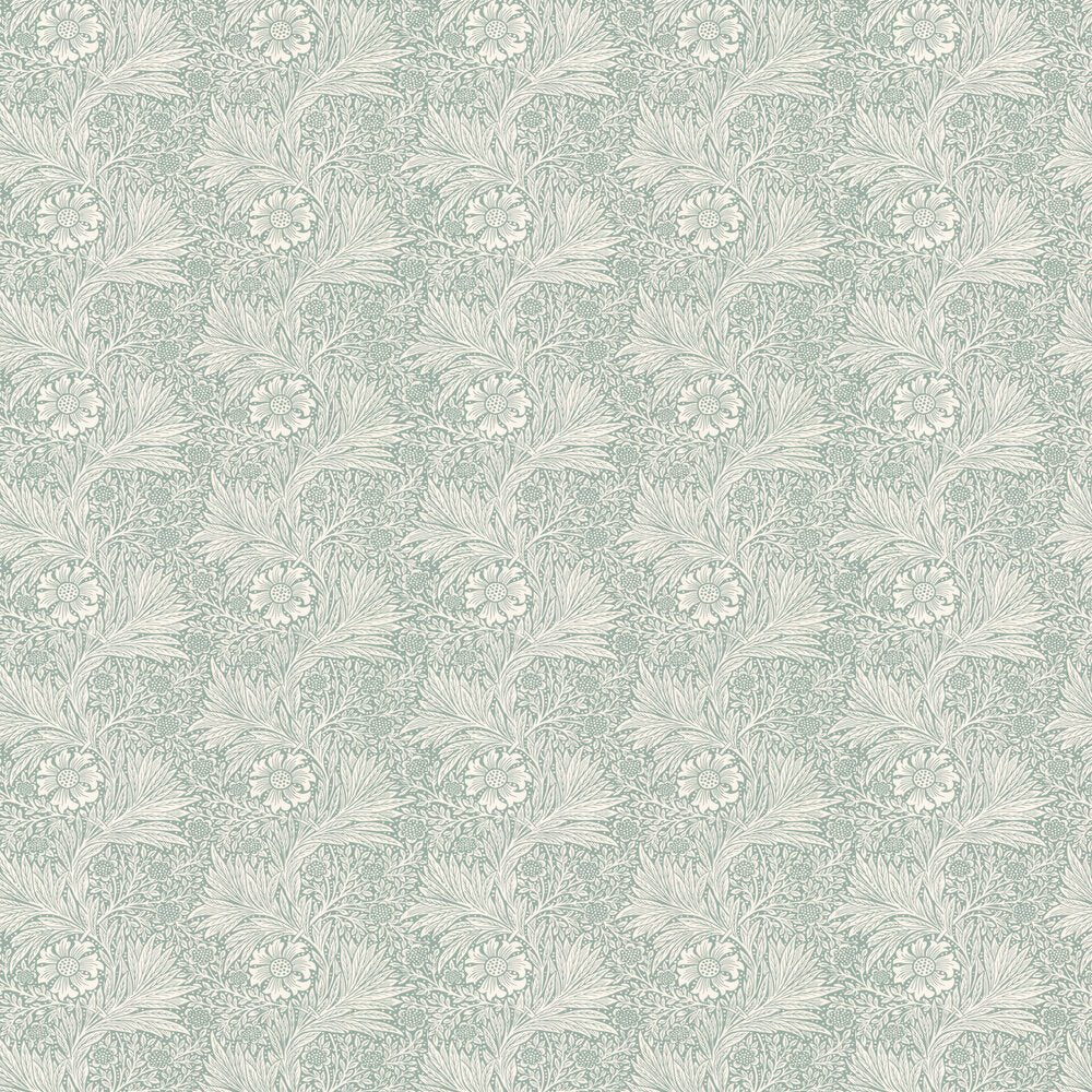 Marigold Wallpaper - Soft Teal - 217396 - Morris Wallpaper WD - Premier Wallcovering