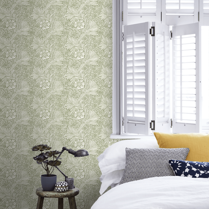 Marigold Wallpaper - Thyme - 217397 - Morris Wallpaper WD - Premier Wallcovering