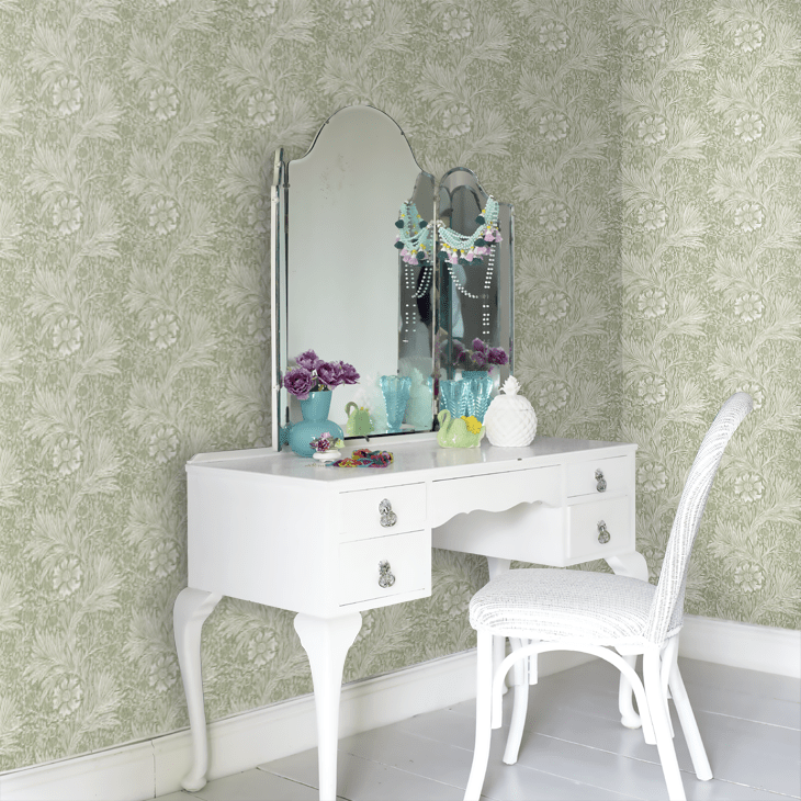 Marigold Wallpaper - Thyme - 217397 - Morris Wallpaper WD - Premier Wallcovering