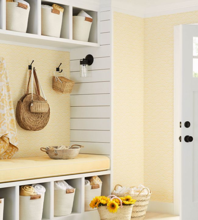 Maris Wallpaper - Beige - Thibaut - T13372 - Premier Wallcovering